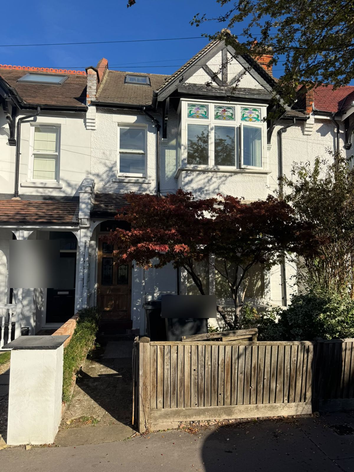 Front of the house